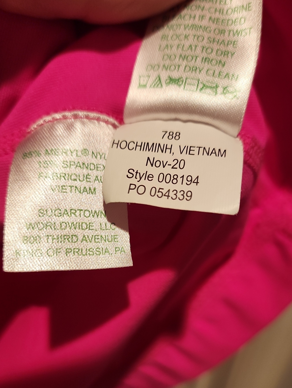 Lilly Pulitzer UPF 50+ Luxletic Renay Tank Top XL - Picture 5 of 6